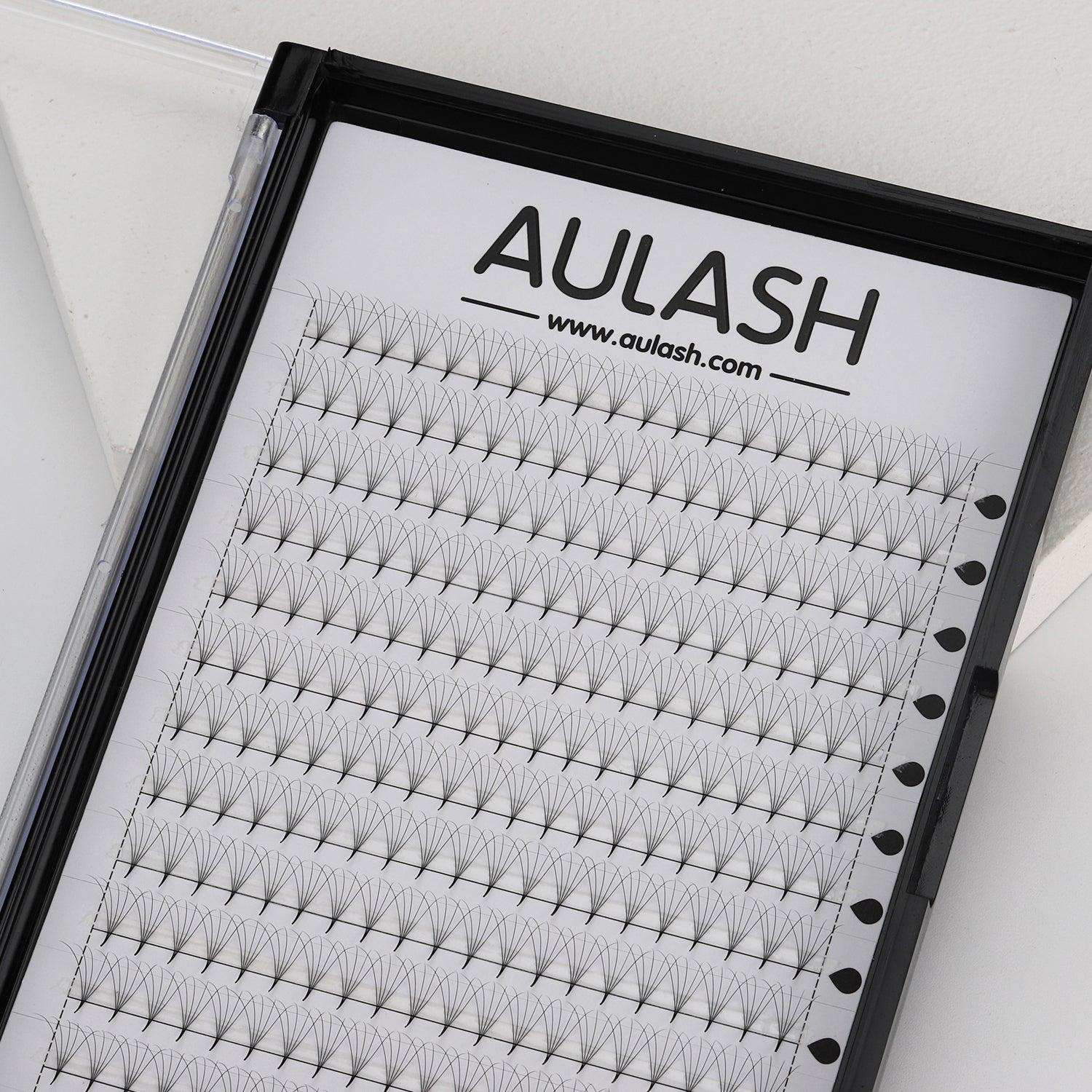 0.07mm Pointy Base Pre-made Fans XL Tray - AULASH