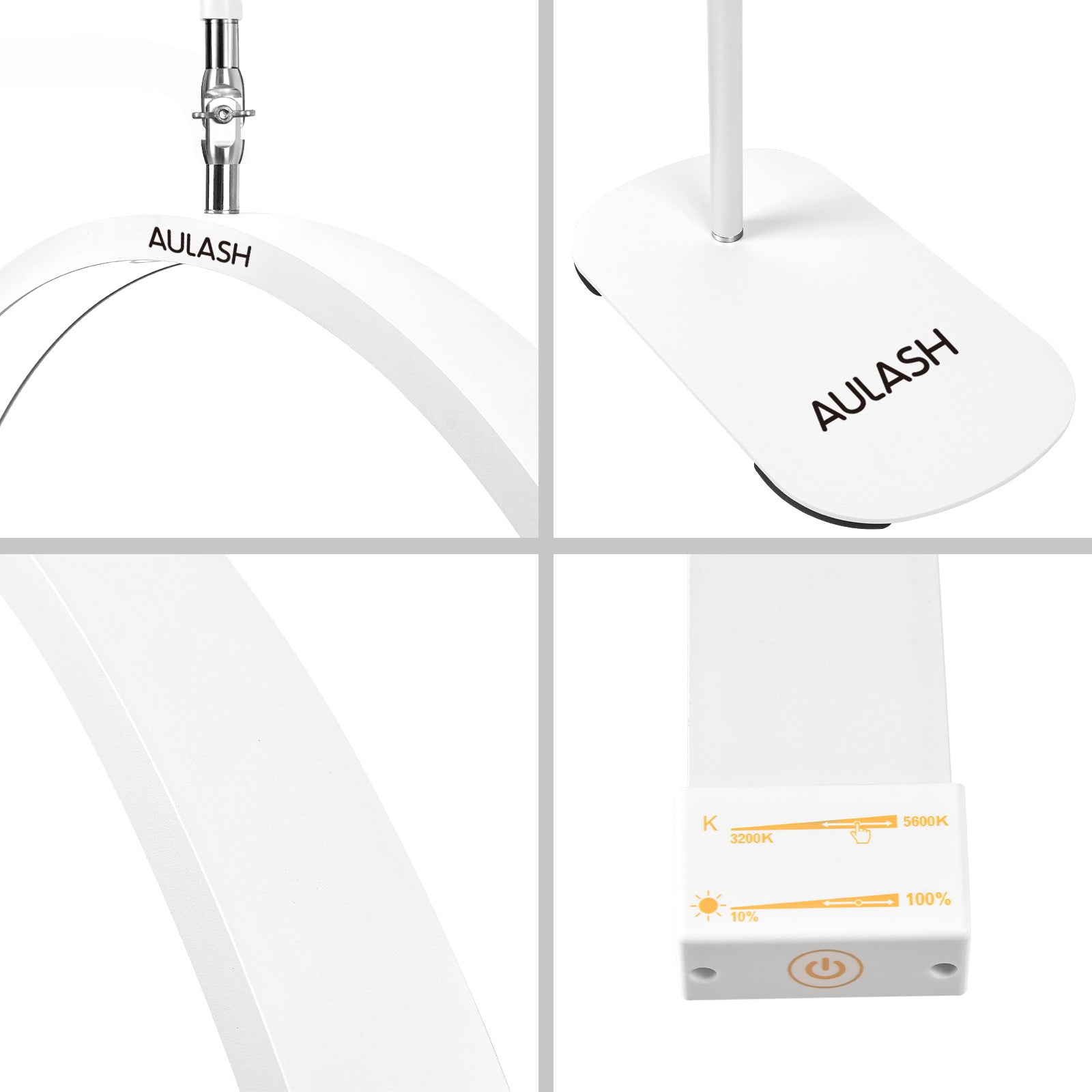 AULASH Multiple Angle Rotating LED Beauty Light for Salon