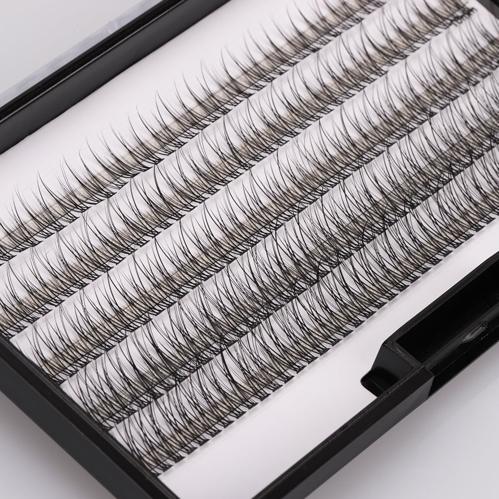 0.07mm Fish Tail Cluster Lashes - AULASH