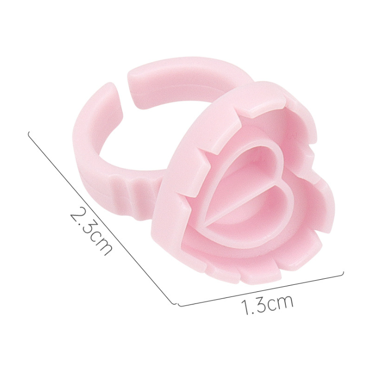 Heart Glue Ring 100pcs/pack - AULASH