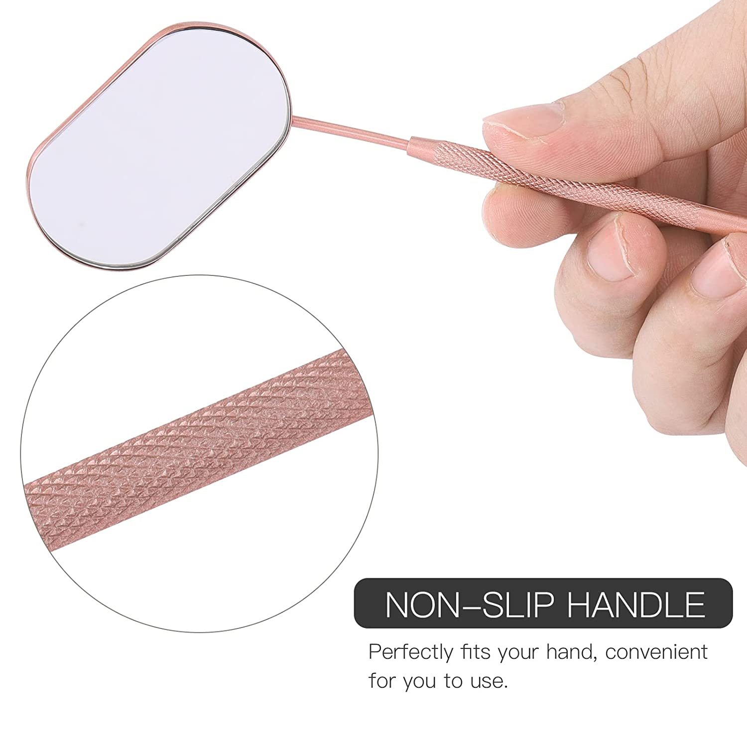 Stainless Steel Large Lash Mirror - AULASH