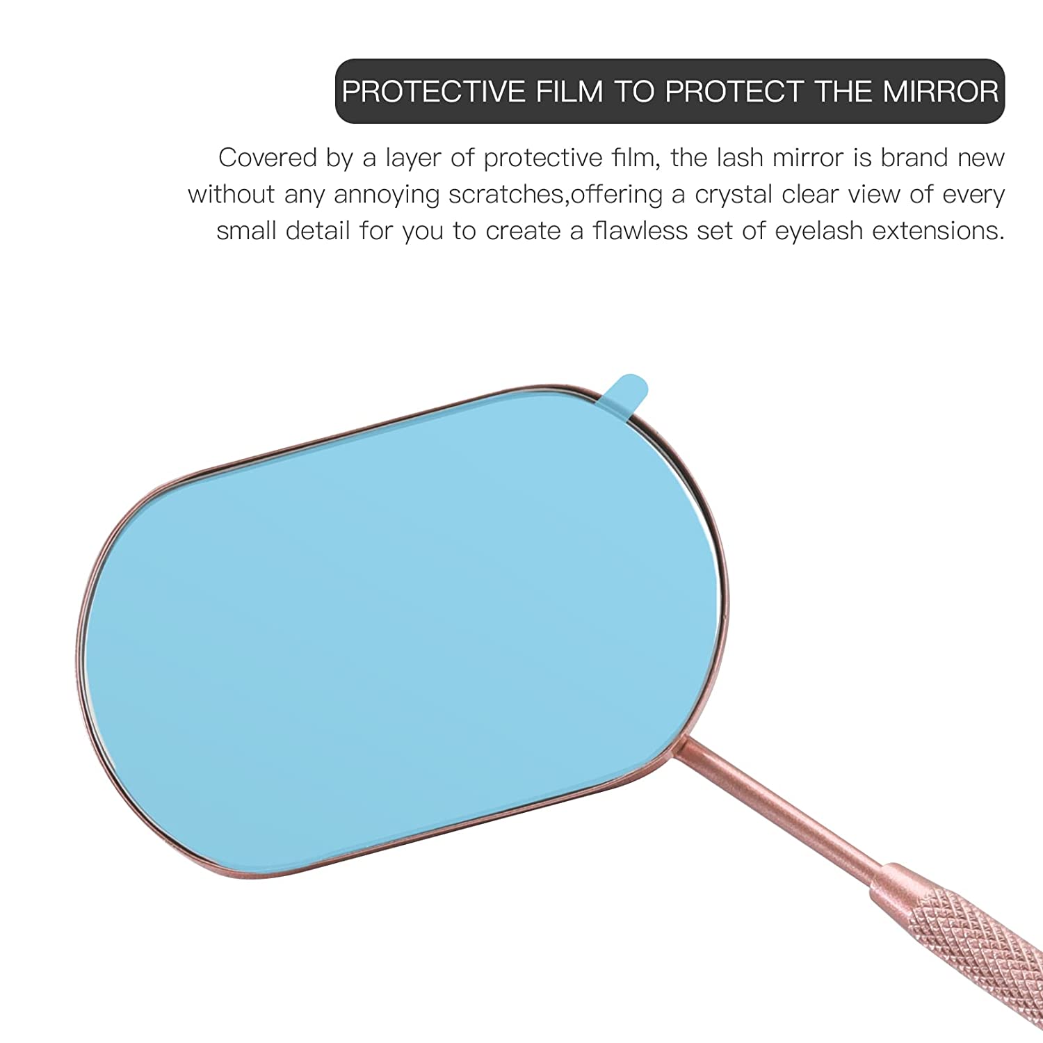 Stainless Steel Large Lash Mirror - AULASH