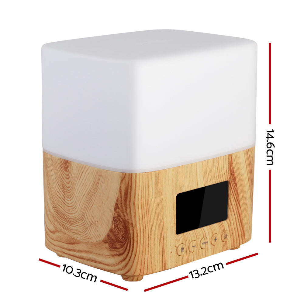 Devanti Aroma Diffuser Aromatherapy Humidifier Essential Oil Clock - AULASH