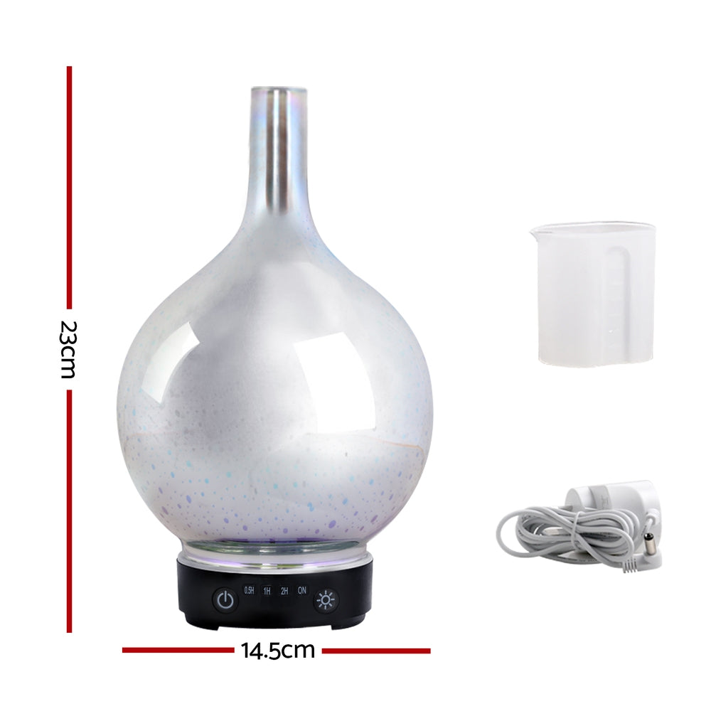 Aroma Diffuser 3D LED Light Oil Firework Air Humidifier 100ml - AULASH