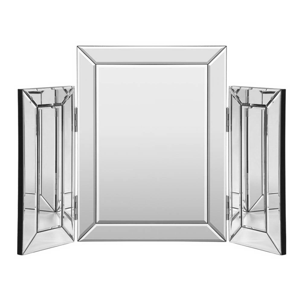 Artiss Mirrored Furniture Makeup Mirror Dressing Table Vanity Mirrors Foldable - AULASH