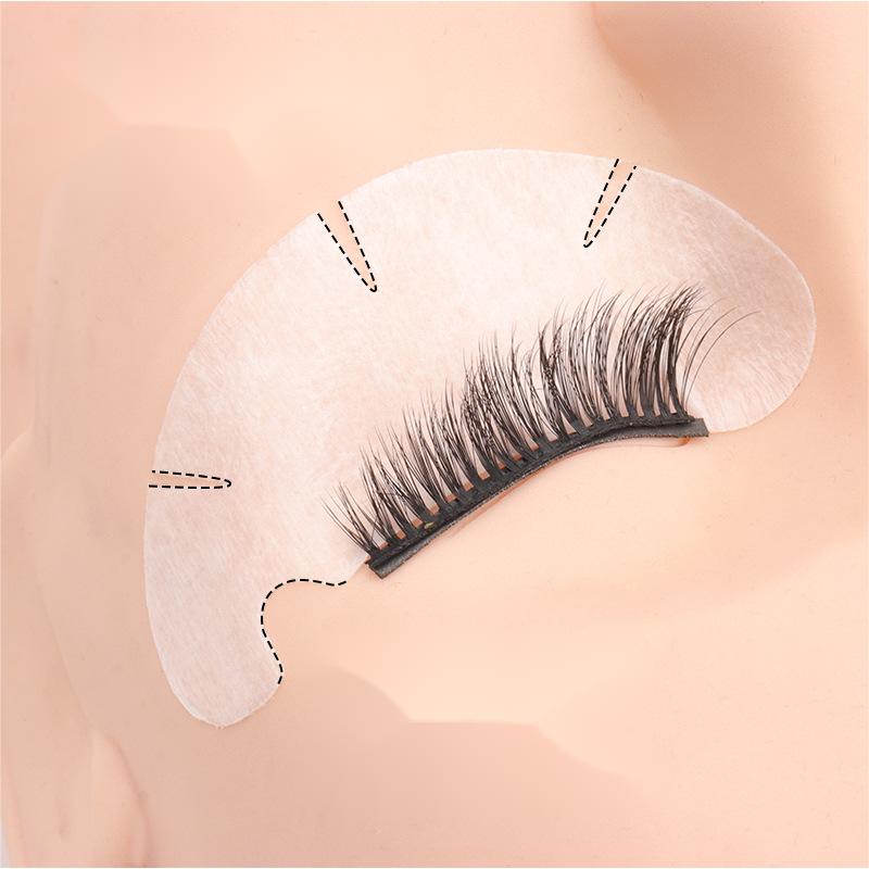 U-shaped Incision Eye Pads for Eyelash Extensions 50pairs/pack - AULASH