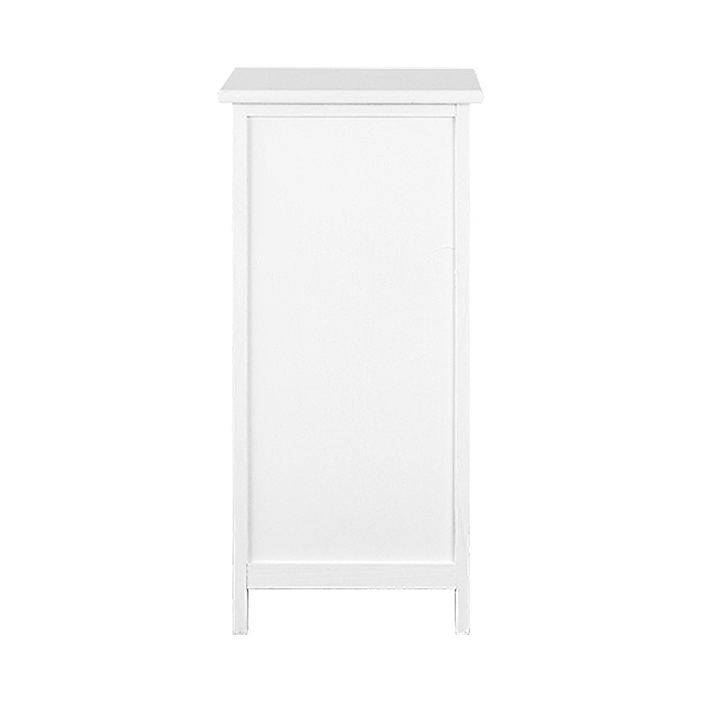 Artiss Bedside Table - White - AULASH