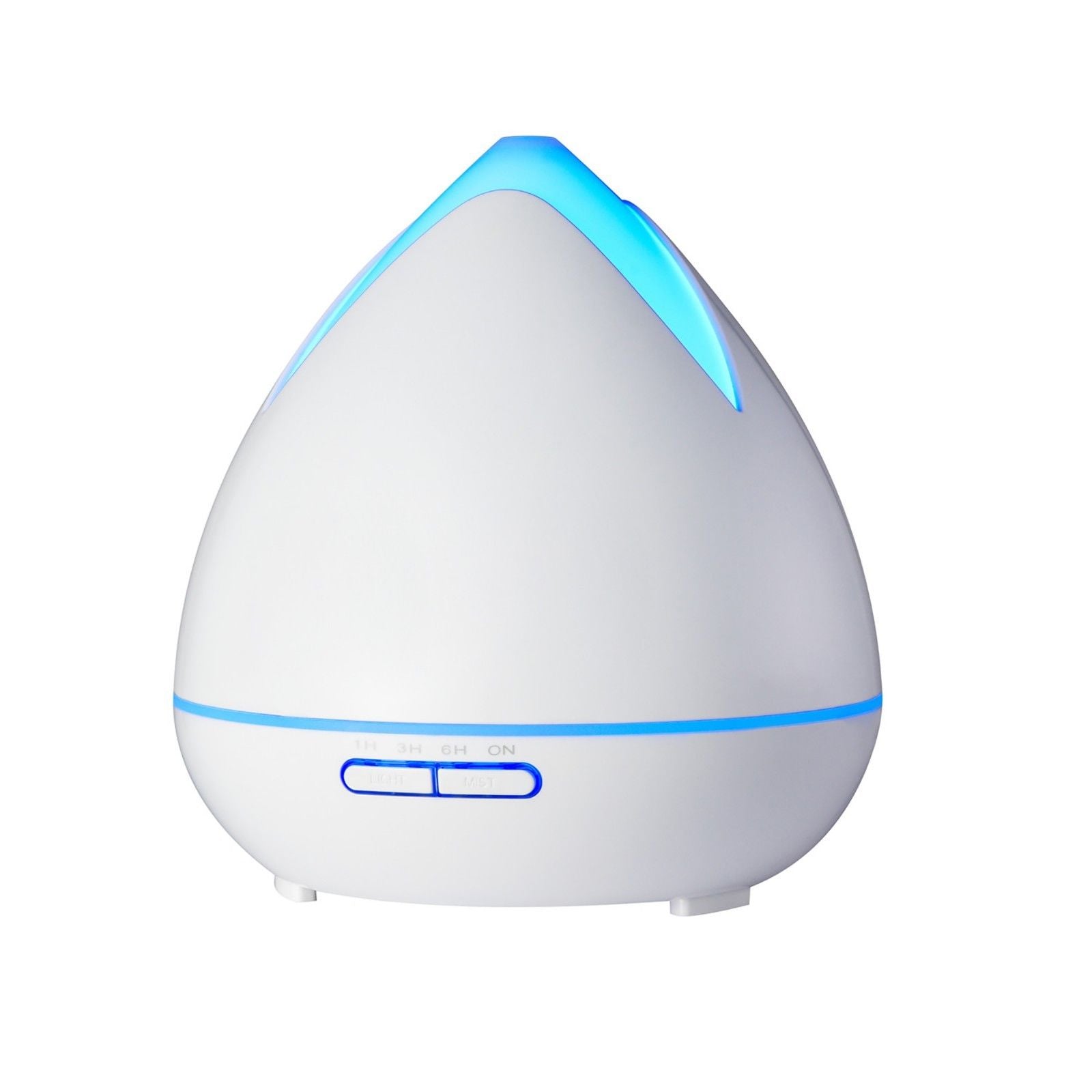 Essential Oils Ultrasonic Aromatherapy Diffuser Air Humidifier Purify 400ML White - AULASH