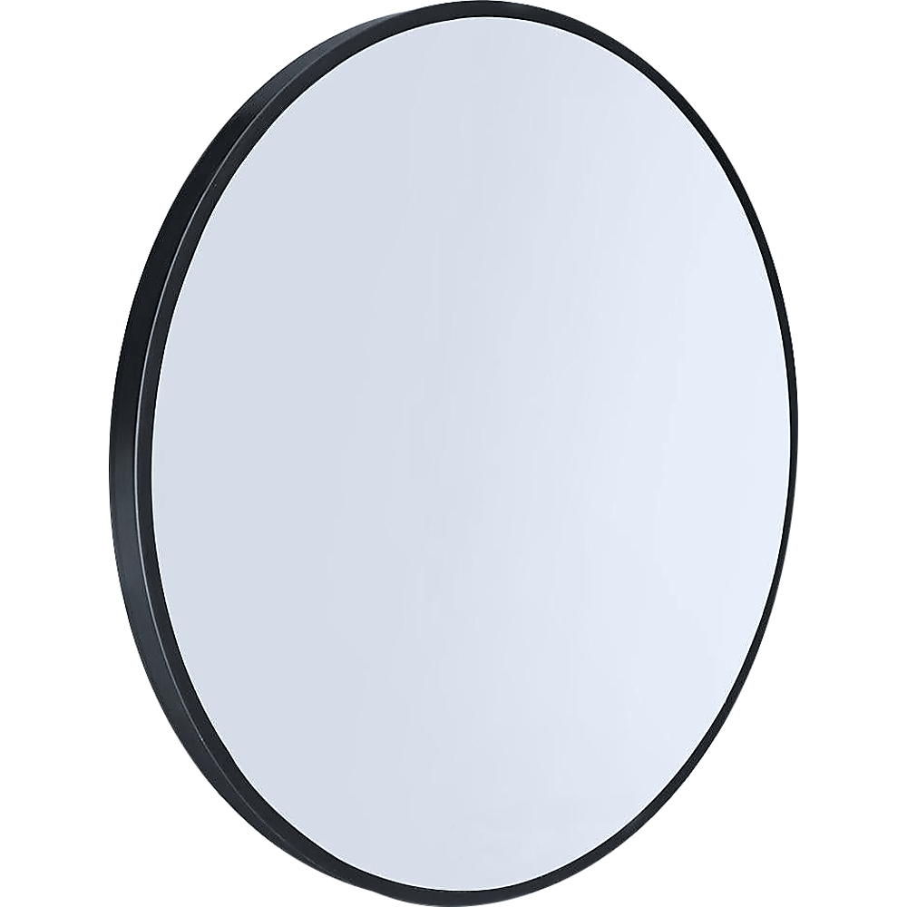 80cm Round Wall Mirror Bathroom Makeup Mirror by Della Francesca - AULASH