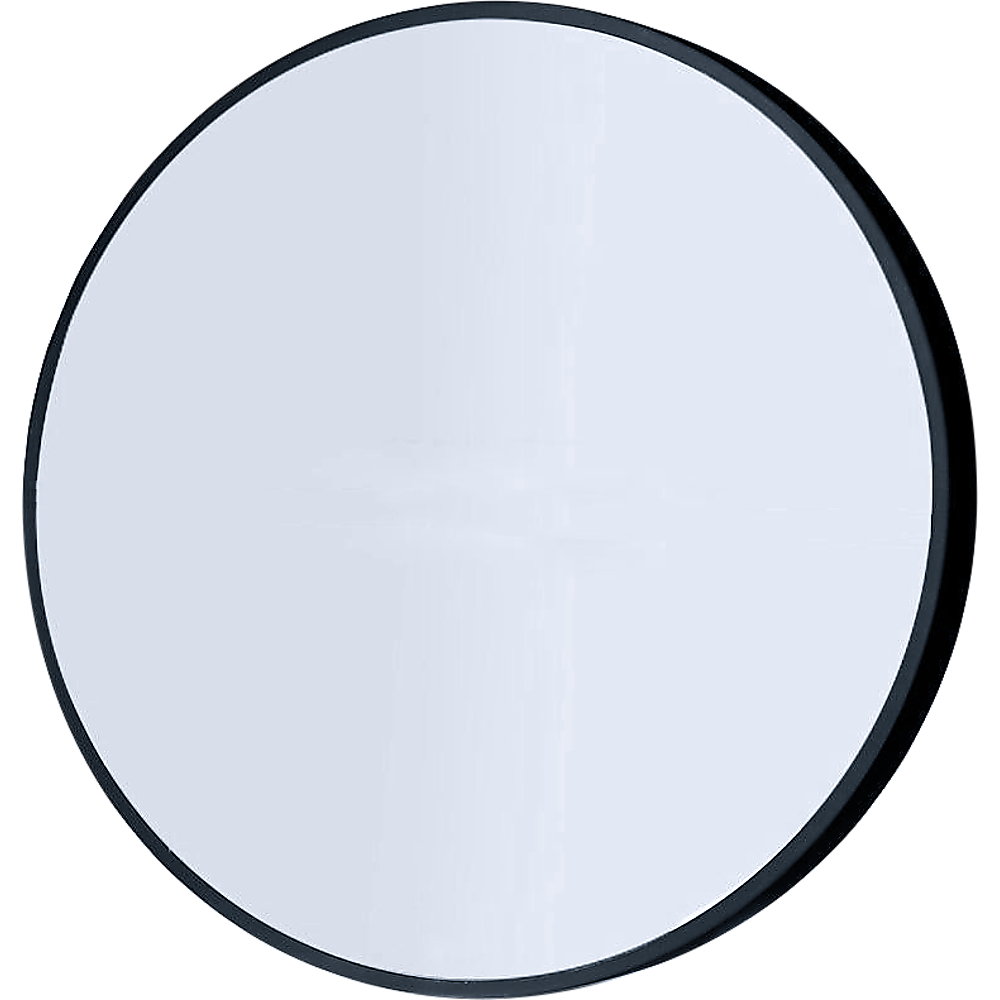 90cm Round Wall Mirror Bathroom Makeup Mirror by Della Francesca - AULASH