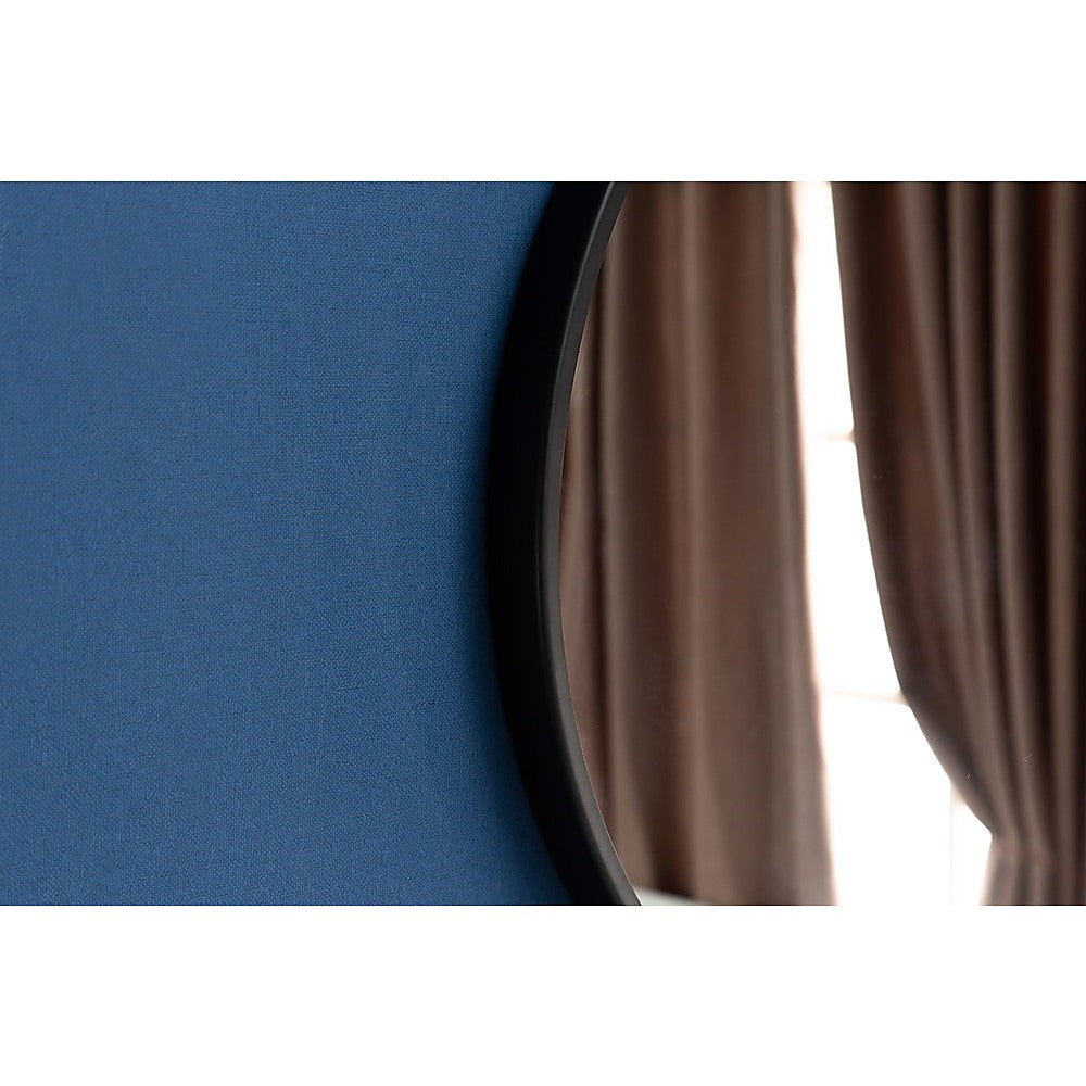 90cm Round Wall Mirror Bathroom Makeup Mirror by Della Francesca - AULASH
