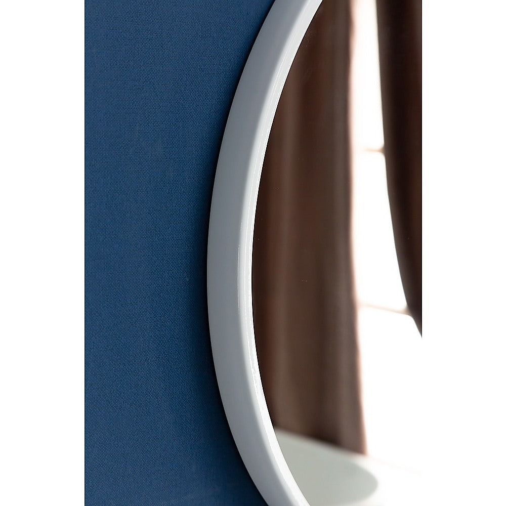 90cm Round Wall Mirror Bathroom Makeup Mirror by Della Francesca - AULASH